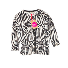 Load image into Gallery viewer, Karen Millen Zebra Print Knit Top - IWONA-B

