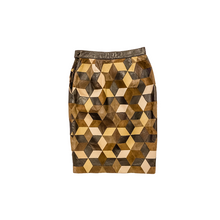 Load image into Gallery viewer, Valentino Patch Leather Skirt - IWONA-B
